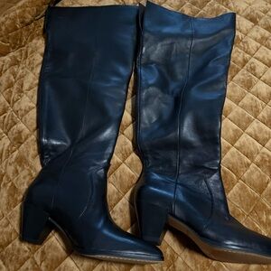 Vince Camuto Midnight Over the Knee Boots